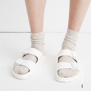 Birkenstock Arizona EVA Sandals in Off-White/Cream